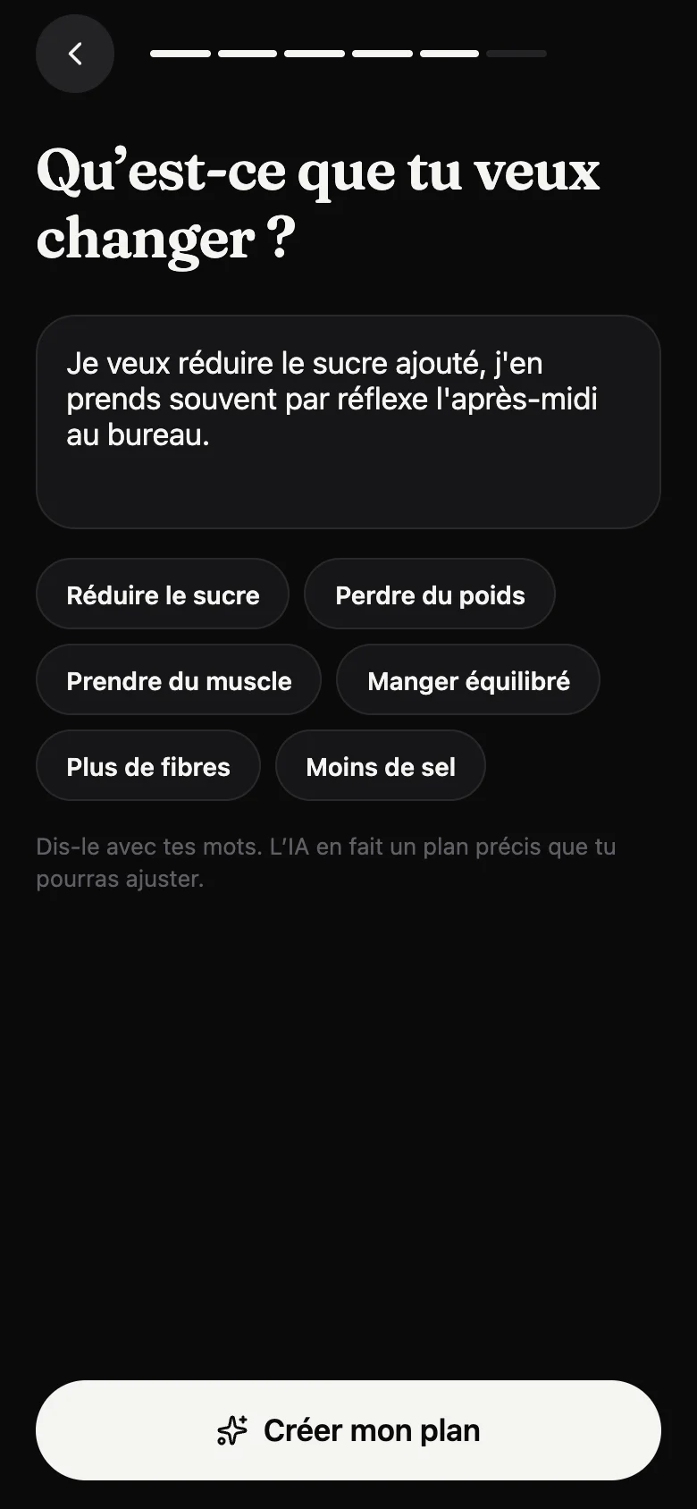 L'onboarding : l'objectif écrit avec ses propres mots